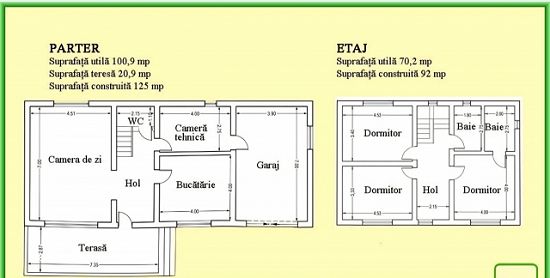 Vila,     3 camere,    constructie 2014,     teren 547mp,     Negoiesti,     Prahova,     185.000eur