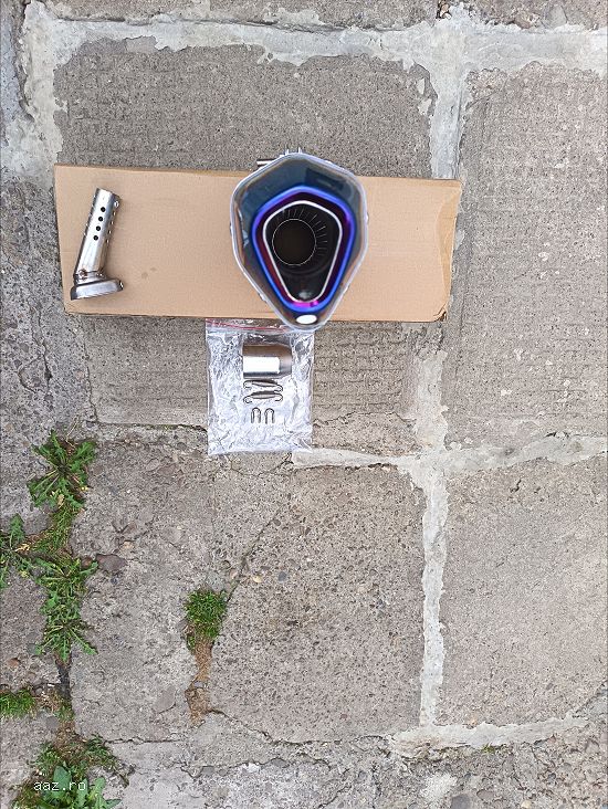 Toba  SPORT  MOTO  /  ATV  AKRAPOVIC BLUE FLAME ! NOU