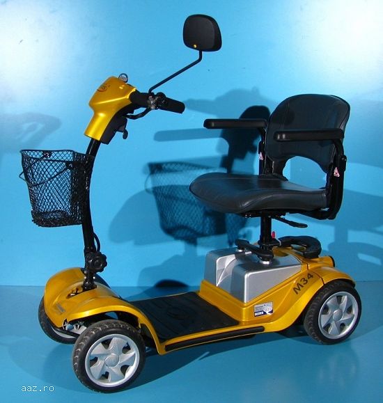 Scuter electric batrani Pride Mobilis M34 - 6 km/h