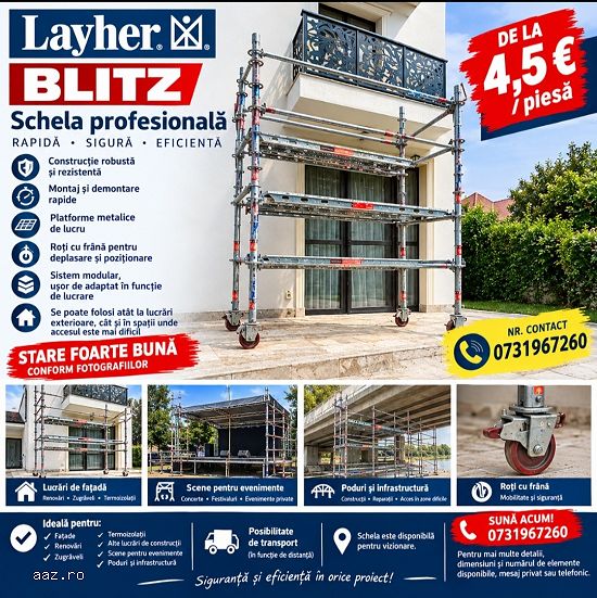 De vânzare Schela Layer Blitz