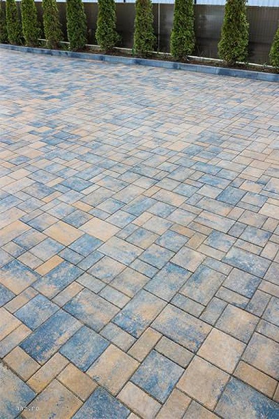 PAVAJ VIBROPRESAT MIX PORTOCALIU- ANTRACIT 6CM 12.96MP/PALET - Cod SYMM 310