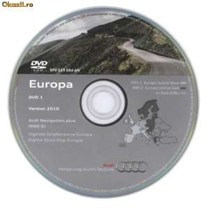 cd si dvd harti navigatie masina