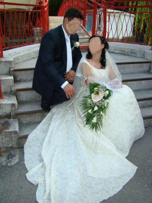 vand rochie din brocart unuca made itali