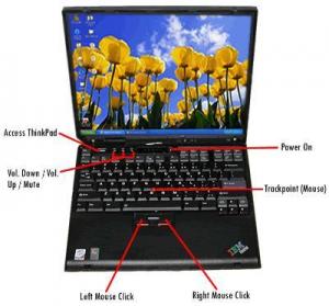 Vand laptop IBM ThinkPad T30
