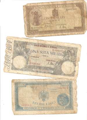Vand bacnote romanesti si monede [ romanesti si straine ]