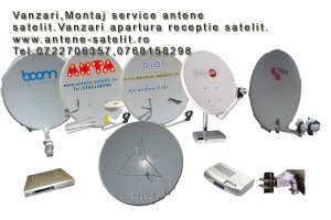 Antene satelit instalari ,    vanzari,    service
