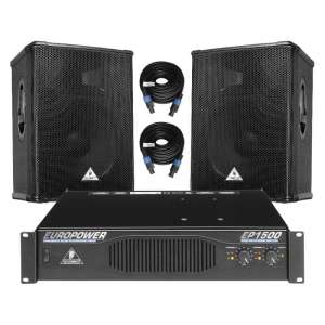 vand 2 boxe beringer e1520 noi, garantie