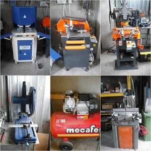 vand utilaje tamplarie pvc si aluminiu