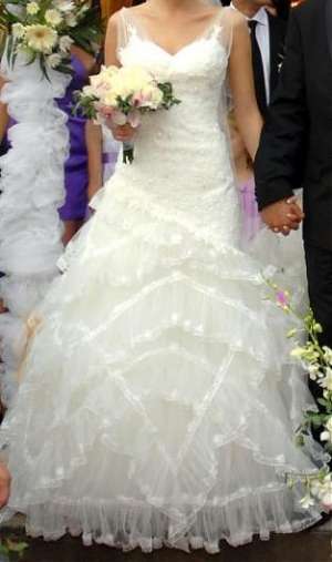 Vand rochie de mireasa PRONOVIAS,   Diafano,   stil spaniol