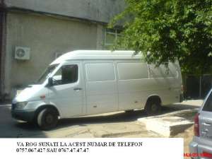 TRANSPORT MARFA CU MERCEDES SPRINTER MAXI 0767.47.47.47