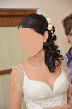 Vand rochie de mireasa Agnes Toma( magazin Alb & Negru)