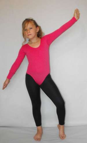 Gimnastica copii maneca lunga