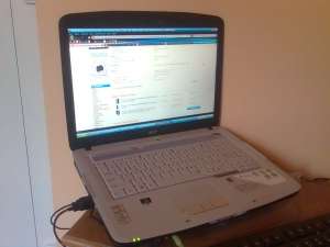 laptop acer aspire 5520