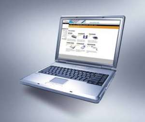 Vand laptop Pentium4 Celeron 2.4 GHZ ,  512 ram , 20 gb hard ,  FUJITSU AMILO L6825 - DOAR 800 RON