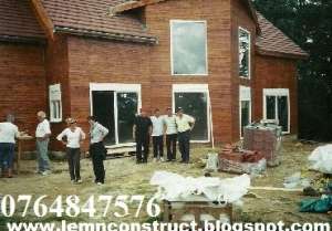 Constructii case din lemn