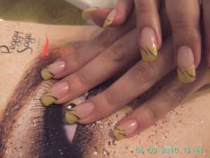 extensii unghii  false  cu  gel