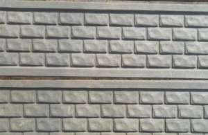Executam si montam gard din placi de beton armat la comanda