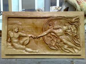 tablou sculptat
