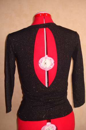 Vand bluza dama,   ocazie,   spate gol,   neagra