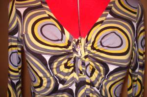 Vand bluza dama,   casual,   maneca 3/4,   galben 2 tonuri