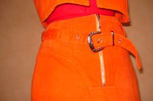 Vand costum jeans dama cK,     portocaliu