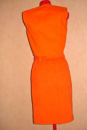Vand costum jeans dama cK,     portocaliu