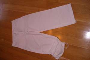 Vand pantalon dama alb,   drept,   de vara