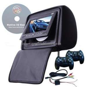 tetiere cu DVD LCD7"Card Reader ,  USB 2.0,  Jocuri