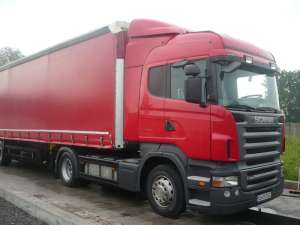 Vand Camion Scania si Semiremorca Schmitz