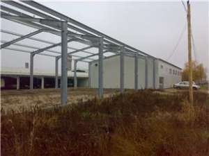 vand hala industriala in constructie