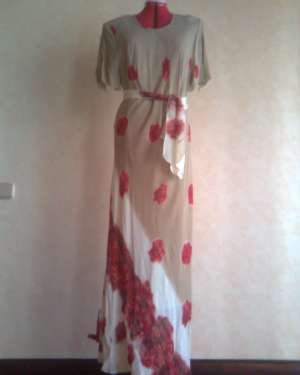 Vand costum dama,  pentru vara,  rochie si bluza,  marimea 44 - 46