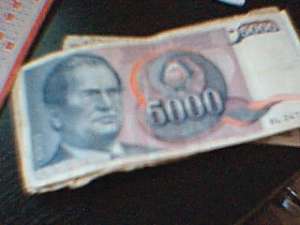 Vand BANCNOTE vechi