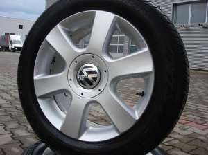 Jante VW Golf VI/Touran cu anvelope dunlop