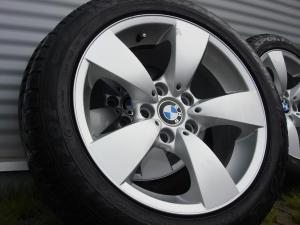 Jante BMW seria 5-17� cu anvelope de iarna dunlop