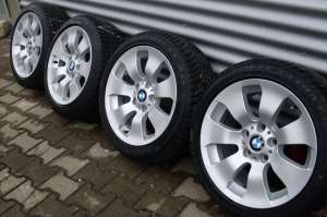 Jante BMW seria 3 -17� cu anvelope goodyer si bridgestone