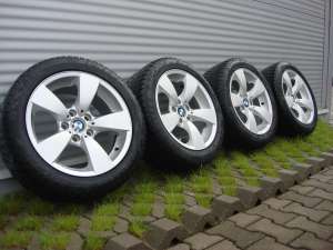 Jante BMW seria 5 � 17� cu anvelope bridgestone
