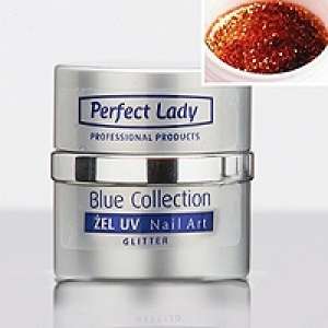 Gel glitter albastru  26 lei