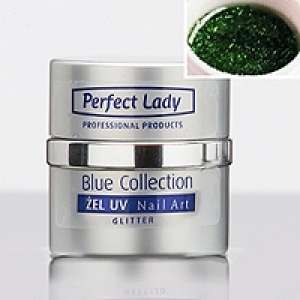 Gel glitter albastru  26 lei