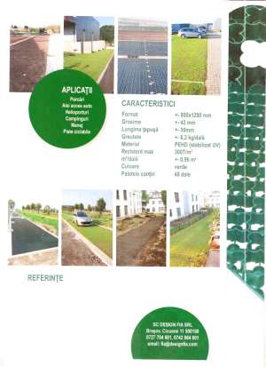 PAVELE ECOLOGICE CU GAZON