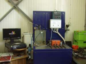 Banc de reconditionat injectoare