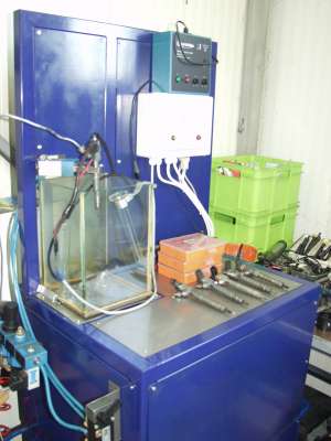 Banc de reconditionat injectoare
