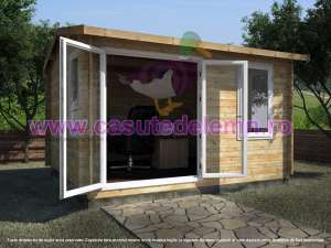 Casuta de gradina Rocker Docker 3.5x3m