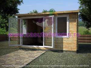 Casuta de gradina Rocker Docker 3.5x3m