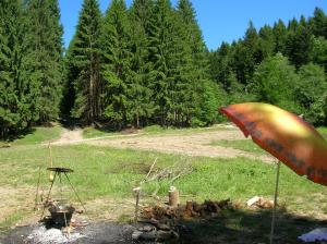 teren la munte casa ecologica pastravarie champing