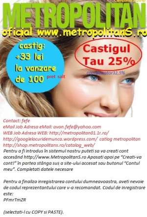 urgent caut  reprezentanti vanzari cosmetice