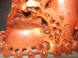 Vind coral rosu sculptat intre anii 1850-1860,  st...