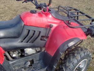 ATV 260 ccm LINHAI inmatriculat SECOND HAND pentru 2 persoane.