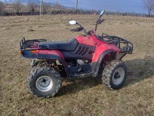 ATV 260 ccm LINHAI inmatriculat SECOND HAND pentru 2 persoane.