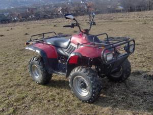 ATV 260 ccm LINHAI inmatriculat SECOND HAND pentru 2 persoane.
