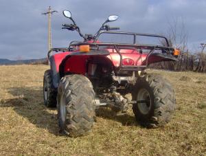 ATV 260 ccm LINHAI inmatriculat SECOND HAND pentru 2 persoane.